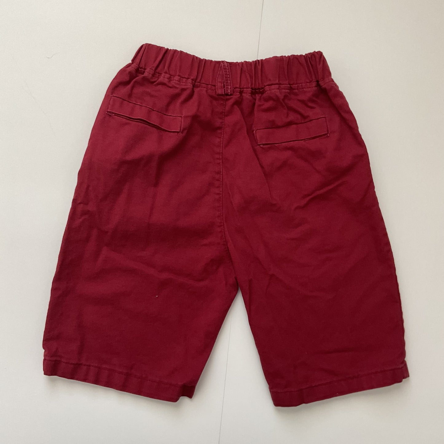 Basic Casual Elastic Boys Shorts Size S(4-5).