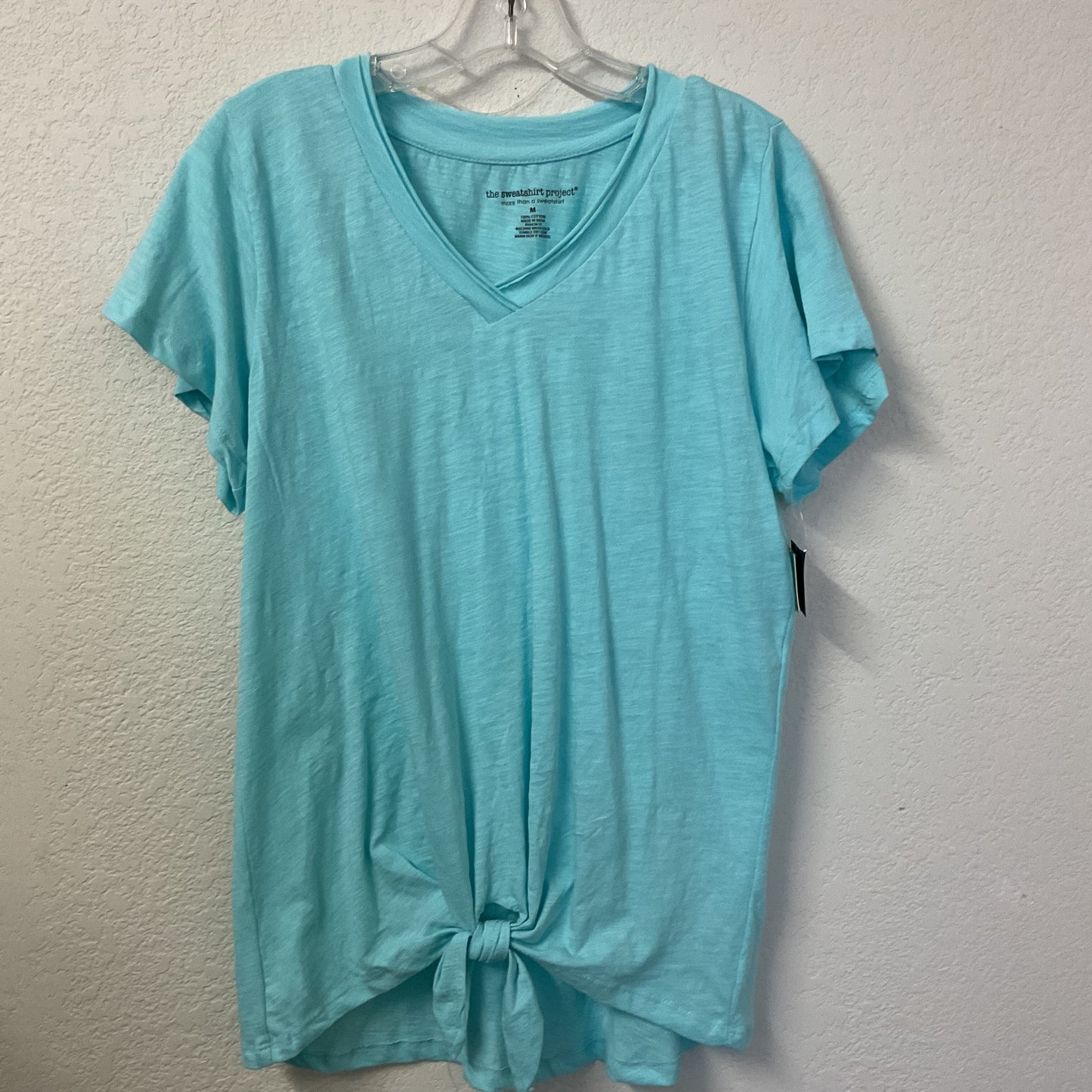 NWT The Sweatshirt Project V-neck Women’s Shirt Size M.