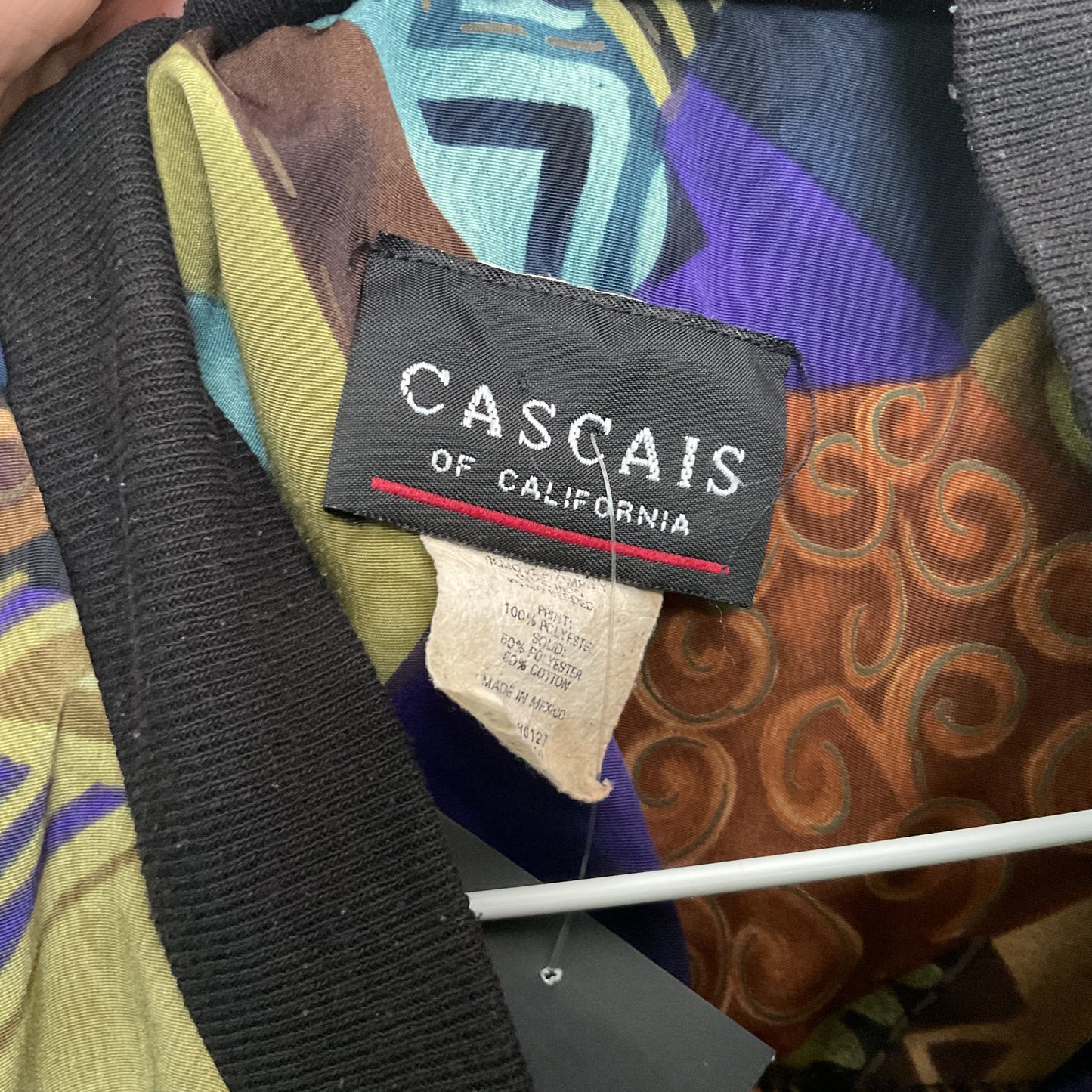 Vintage Cascais Of California Bombers Women’s Jacket Size L.