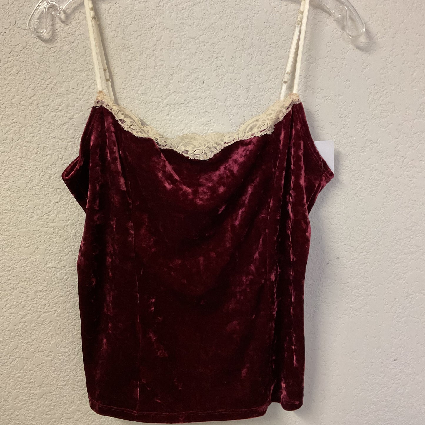 Banana Republic Women’s Velour Camisole Size L.