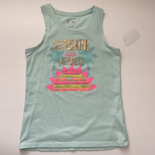 Cisco Sleeveless Graphic Girls T-shirt Size L(10/12).