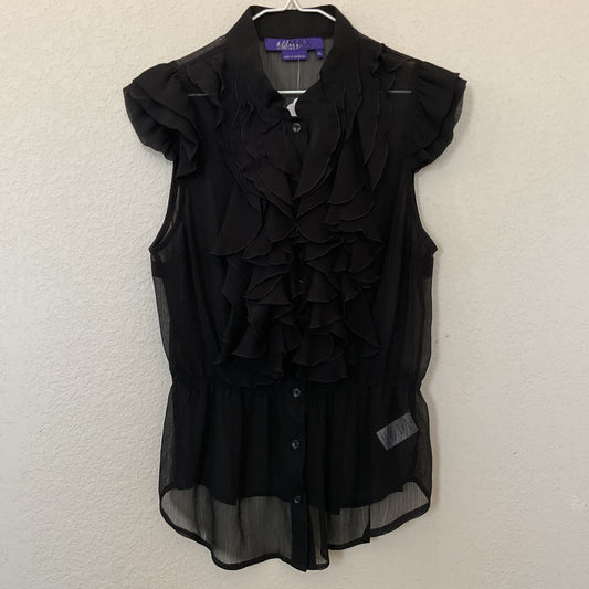 Miley Cirus Max Azria Women’s Ruffled Blouse Size XL.