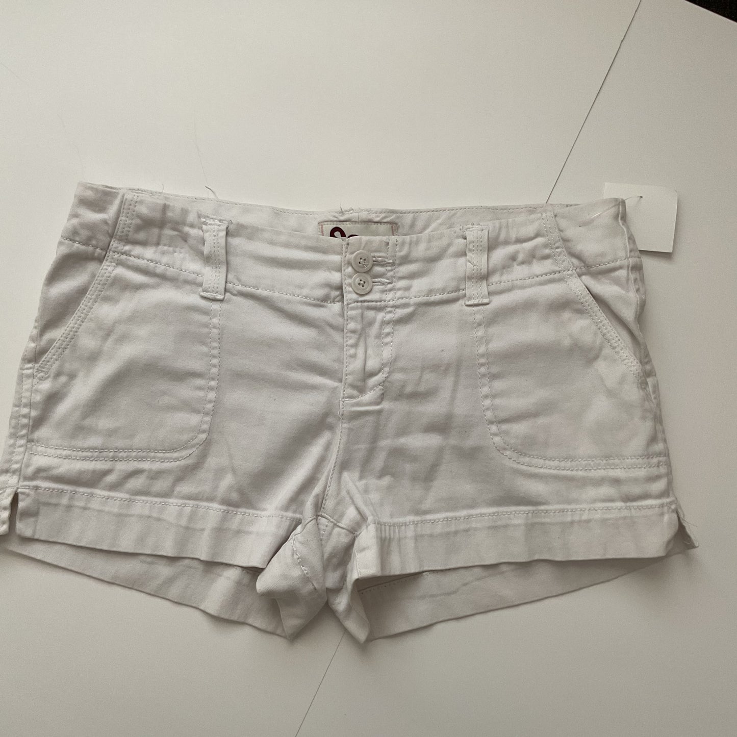 S.O. Misses Front Pockets Basic Beige Shorts Size 7