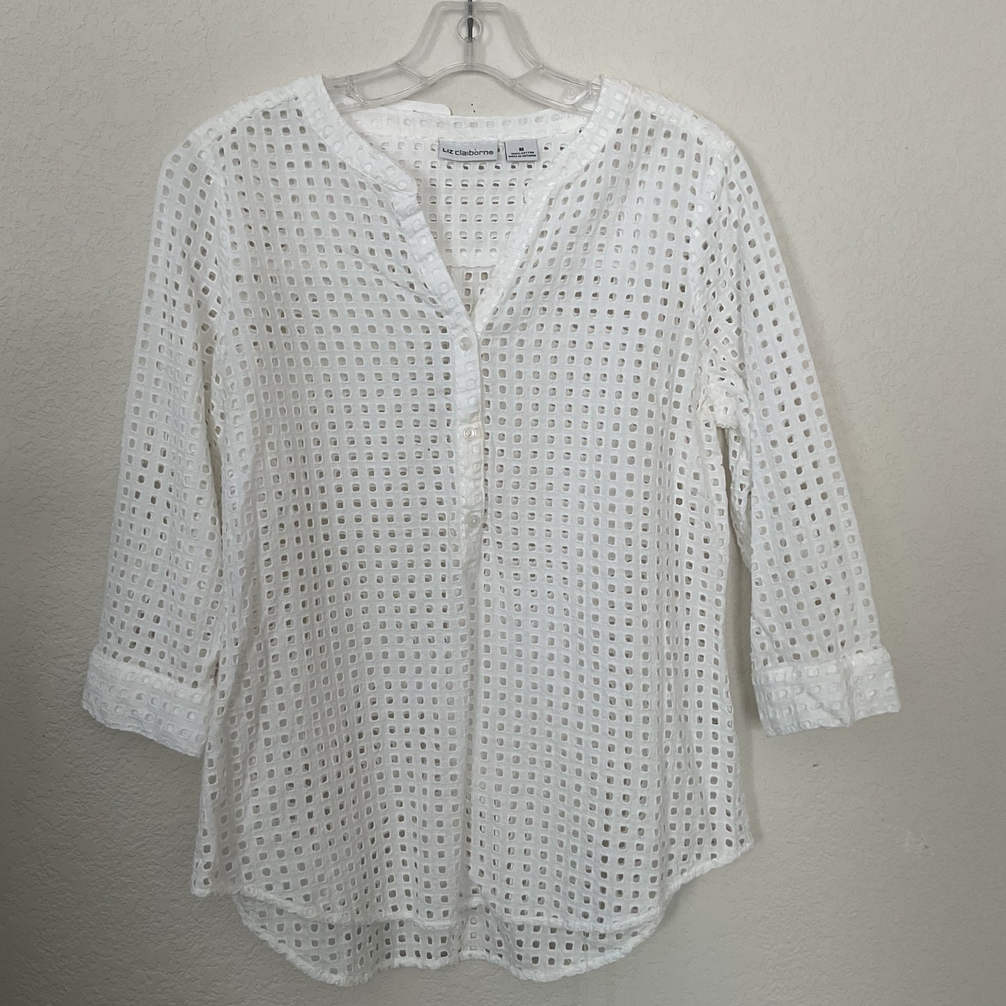 Liz Claiborne Classic Summer Women’s Blouse Size M.