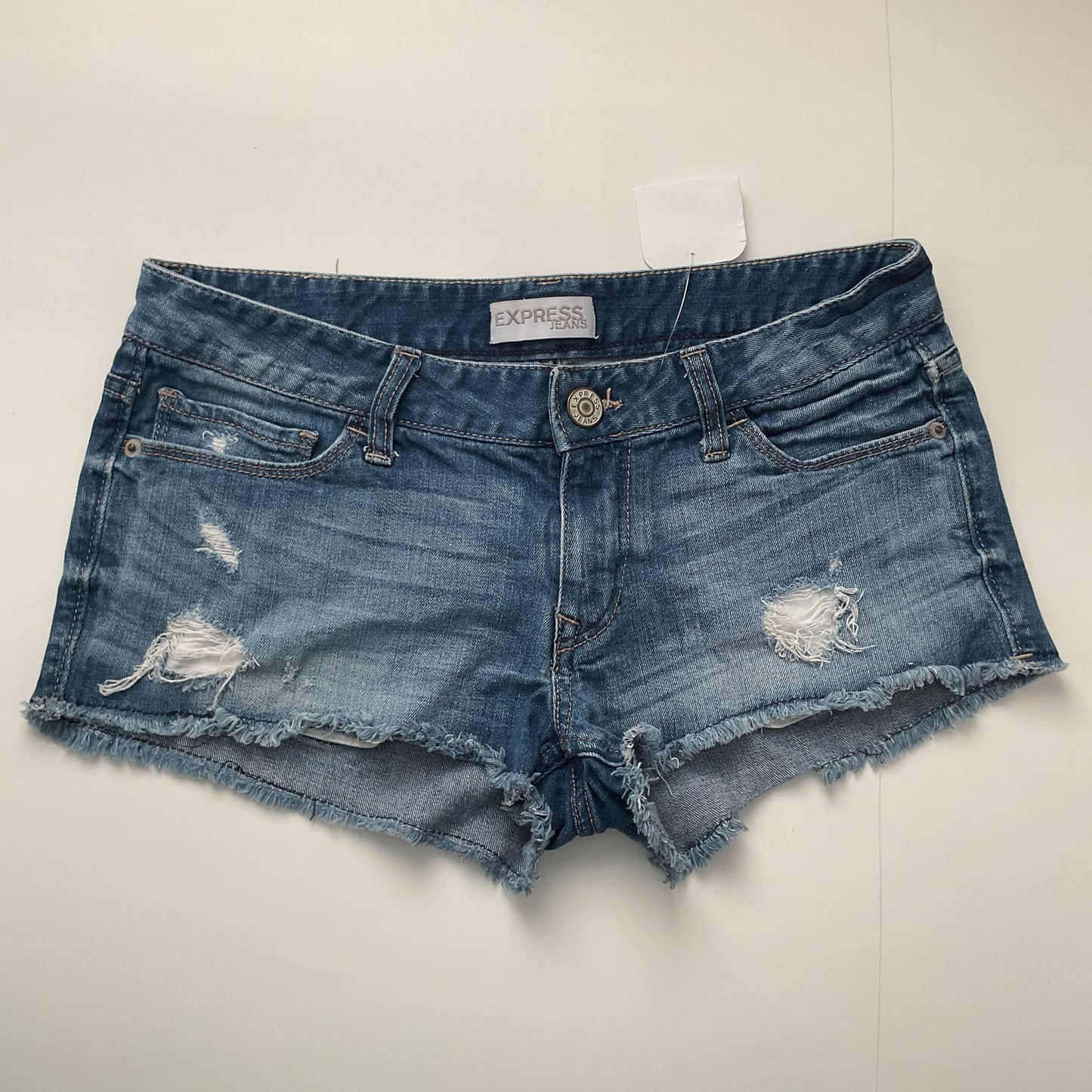 Express Denim Low Rise Women’s Shorts Size 4.