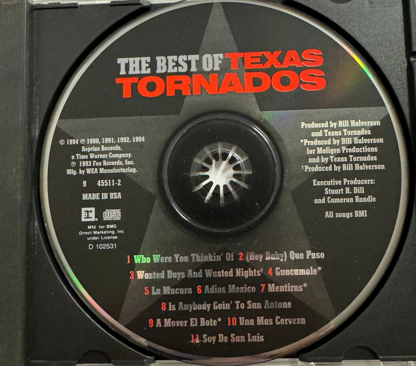 Best of by Texas Tornados (CD, 1994)