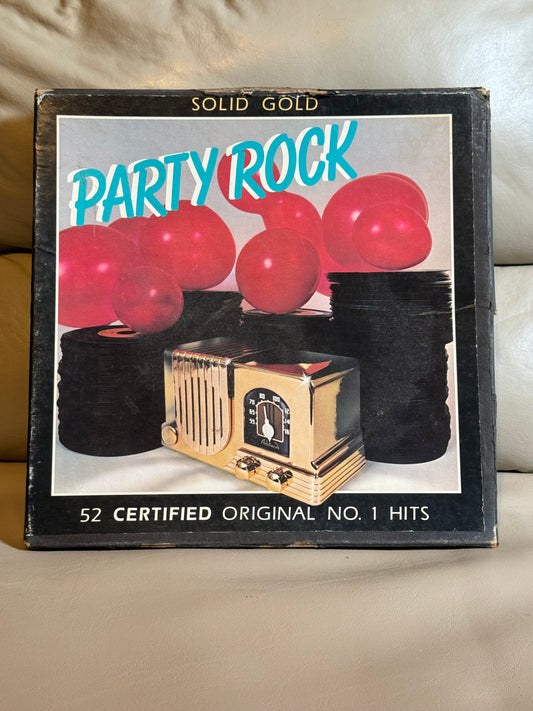 Solid Gold Party Rock 5 LP Set Vinyl Album Warner