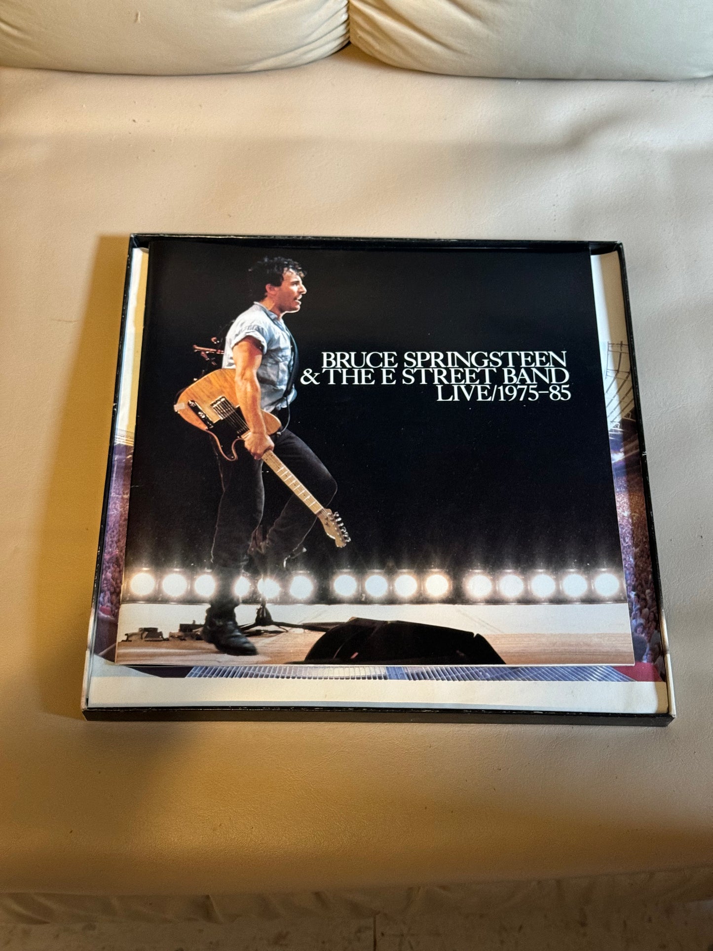 Bruce Springsteen LIVE / 1975-85 RARE out of print 5 x LP vinyl box set '86