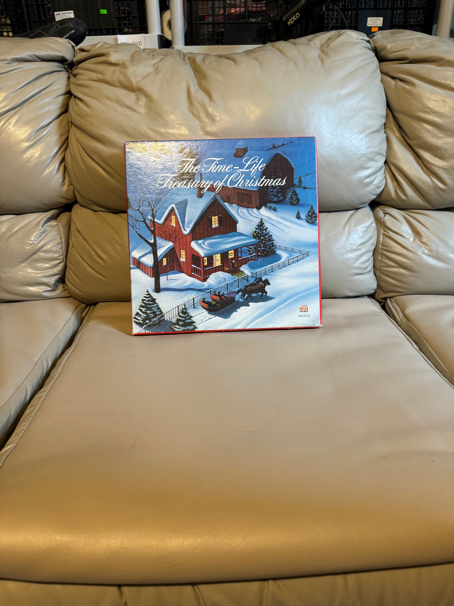 1986 TIME LIFE TREASURY OF CHRISTMAS LP, 3 PC