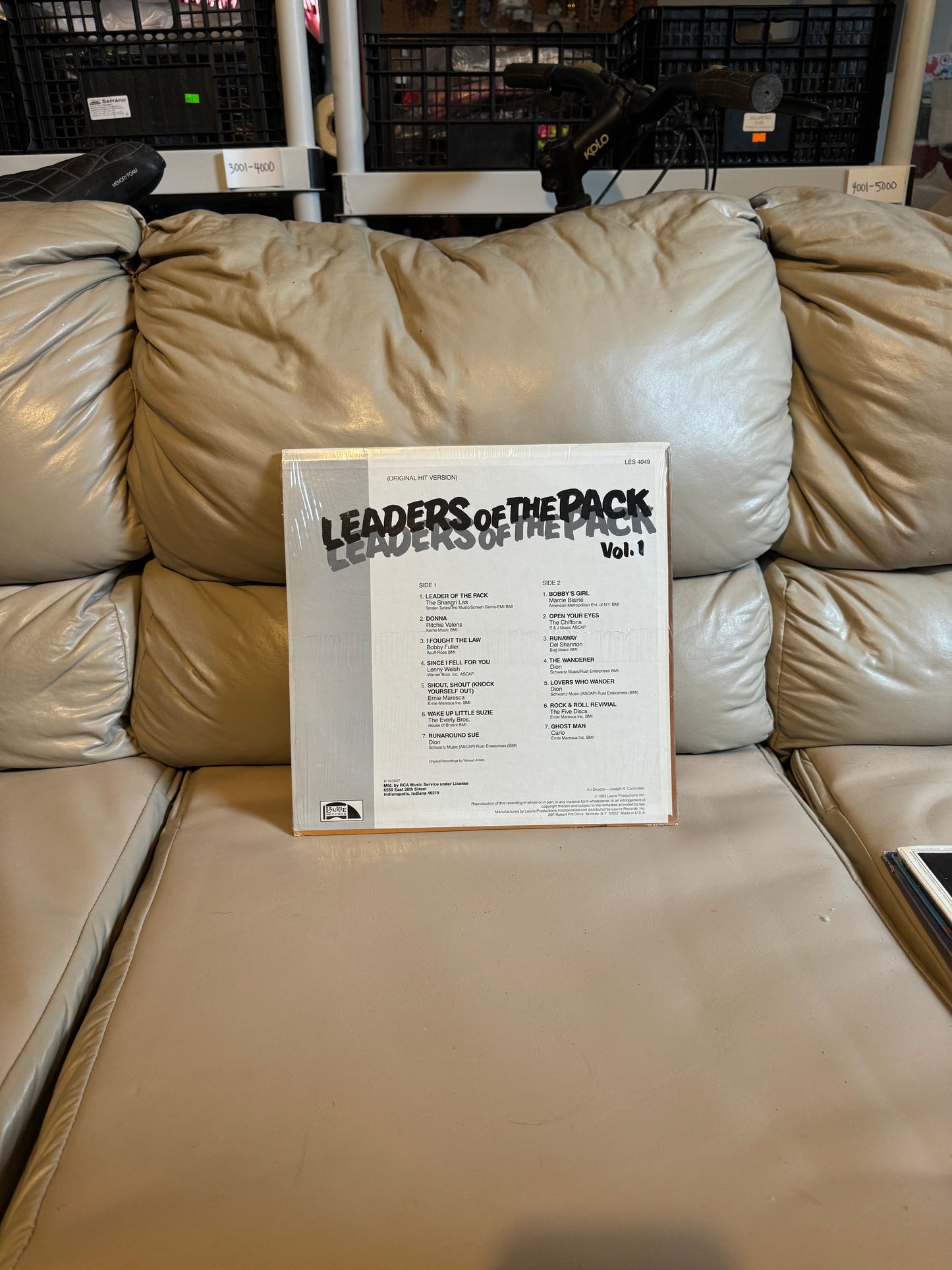 Leader of the Pack Vol 1 LP NM