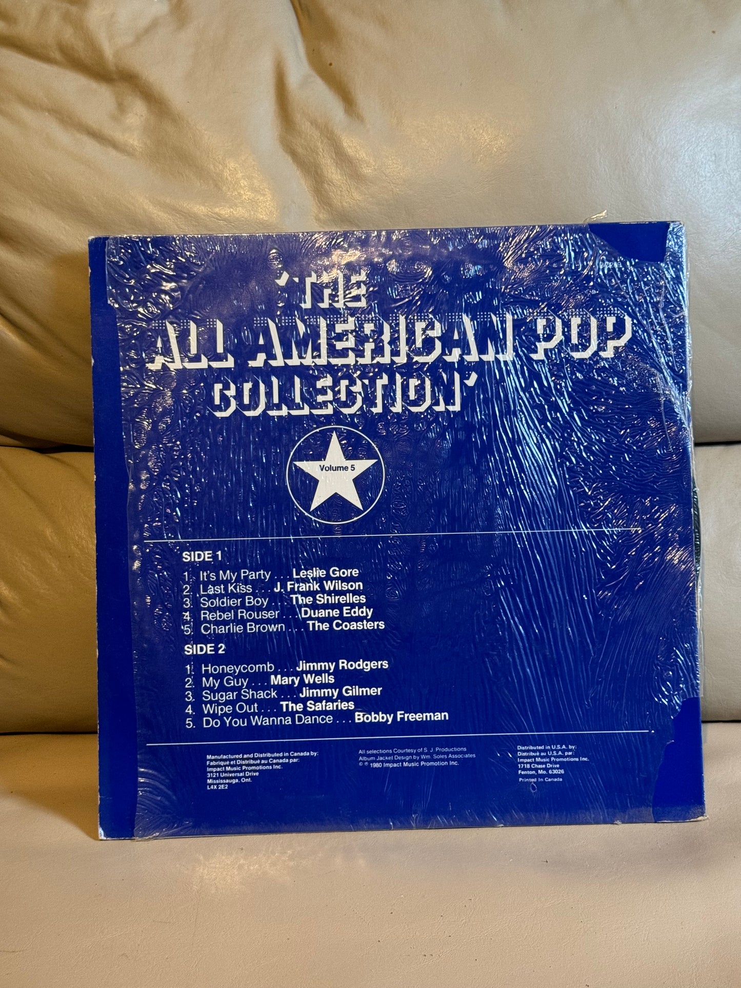 The All American Pop Collection Volume 5 Impact BC289 1980