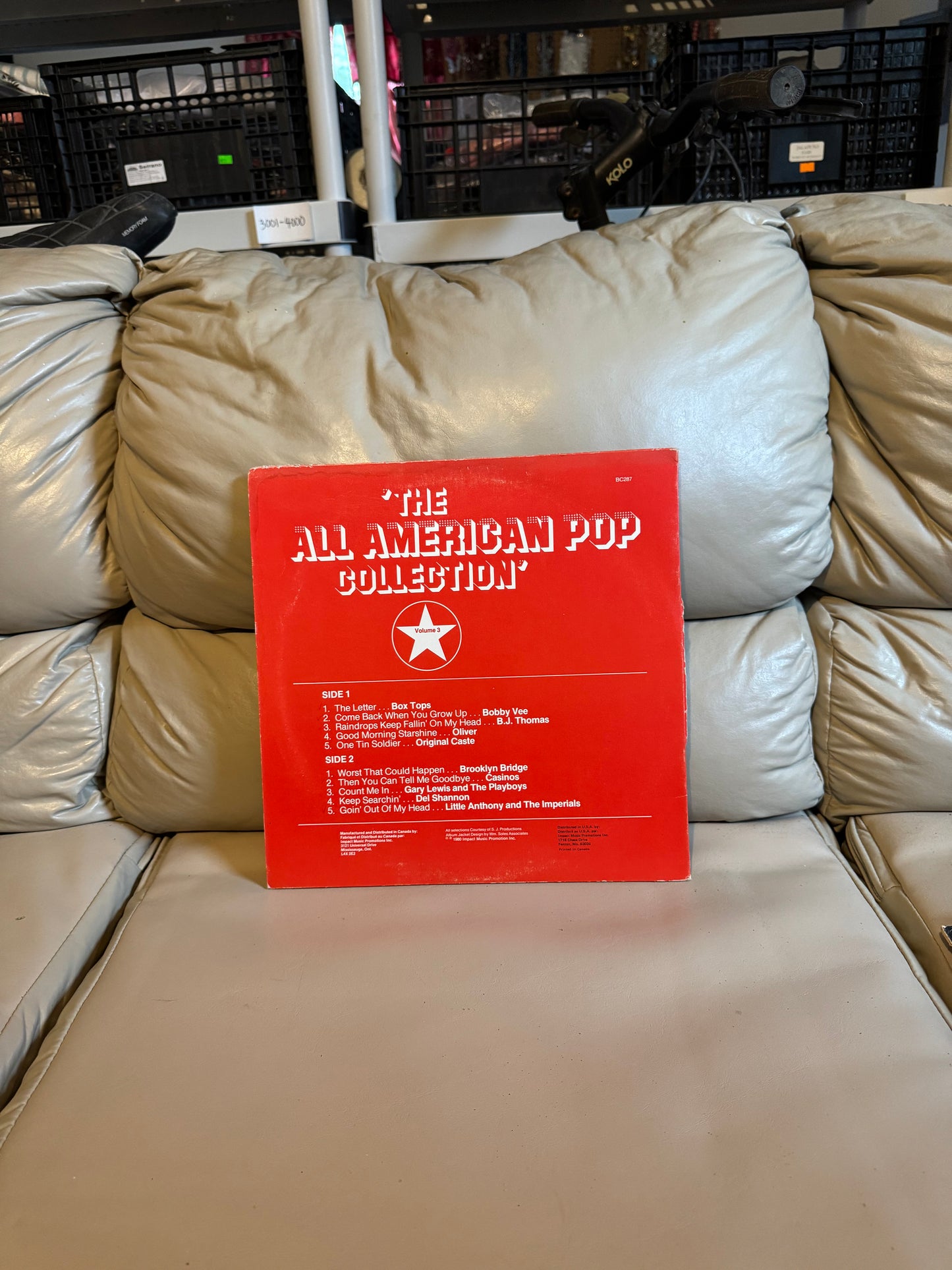 The All American Pop Collection Volume 3 Vinyl LP Album