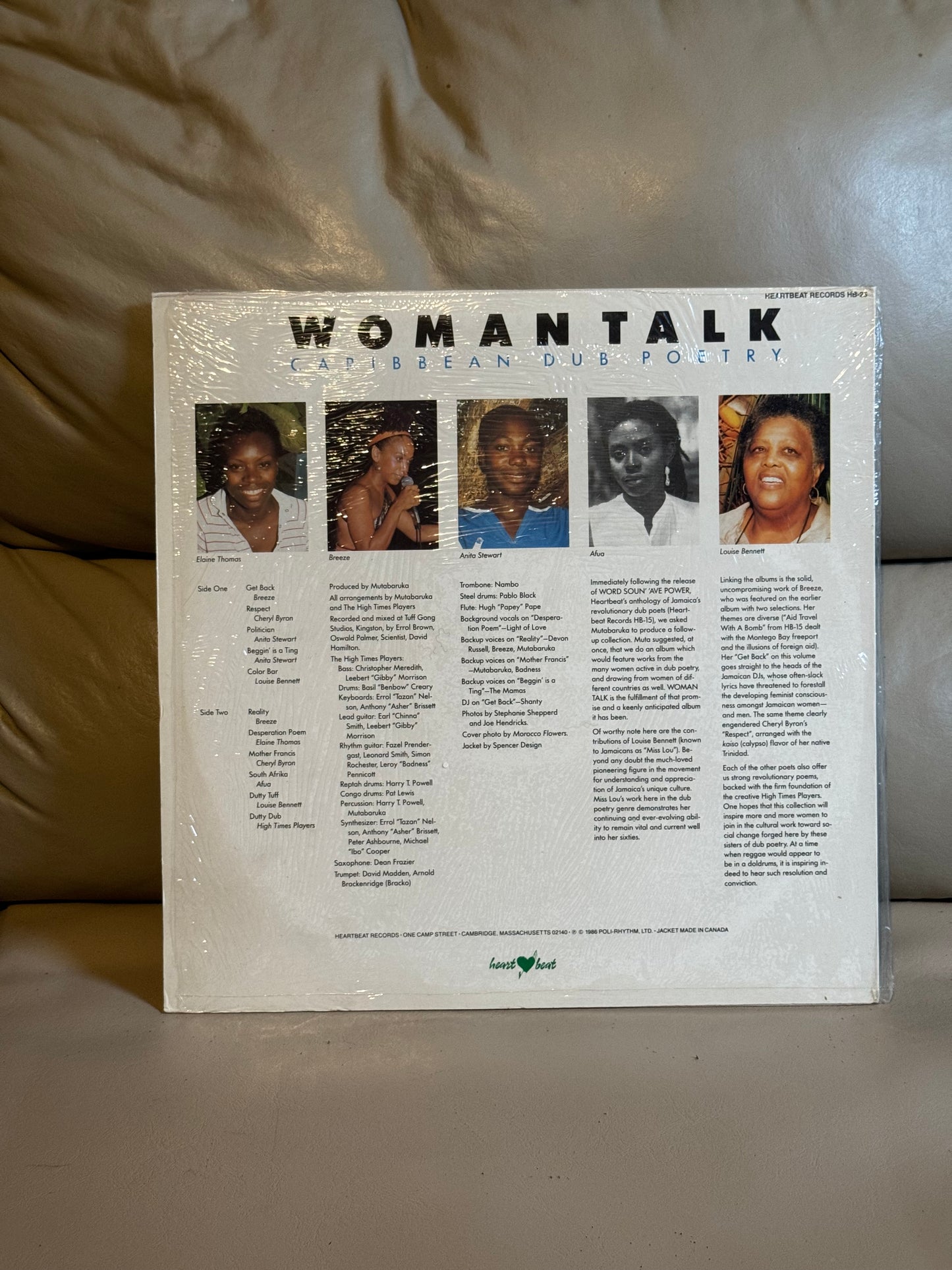 Various - Woman Talk: Caribbean Dub Poetry