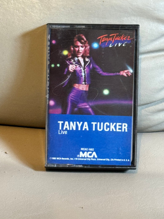 Tanya Tucker Live Cassette Tape 1982