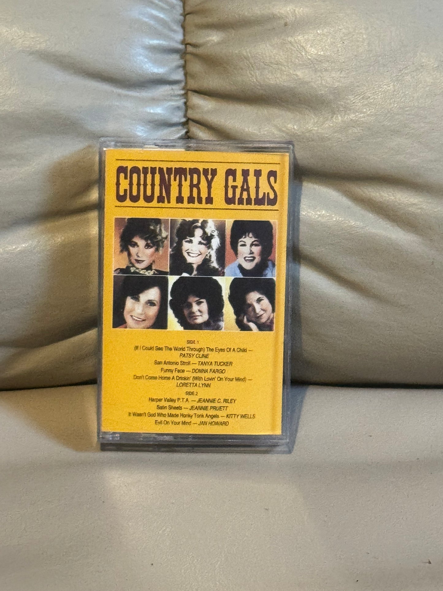 Vintage Country Gals -Cassette Tape- Tanya Tucker, Loretta Lynn, Patsy Cline