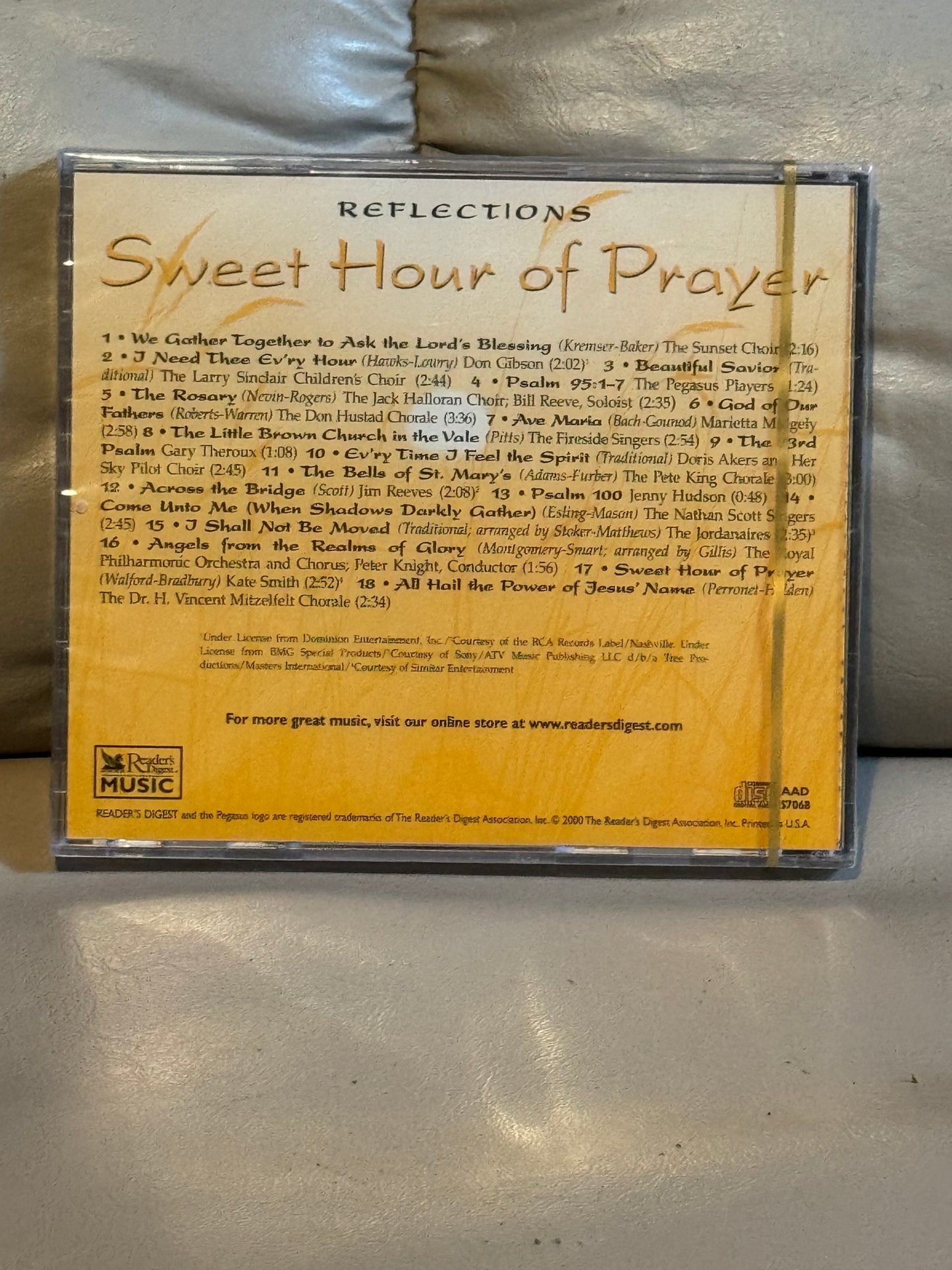 Sweet Hour Of Prayer CD Inspirational Words & Music Unopened