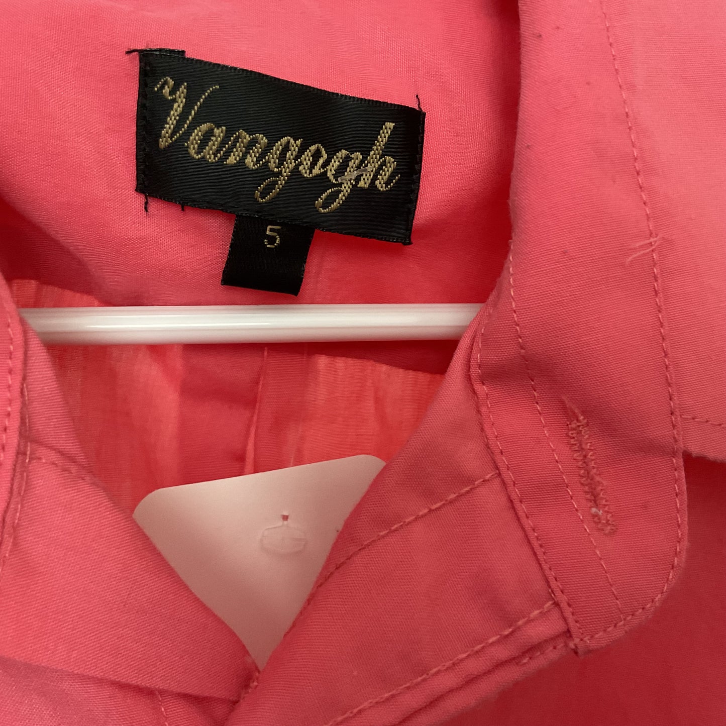 Vangogh Long Sleeve Botton Down Children’s Shirt Size 5.