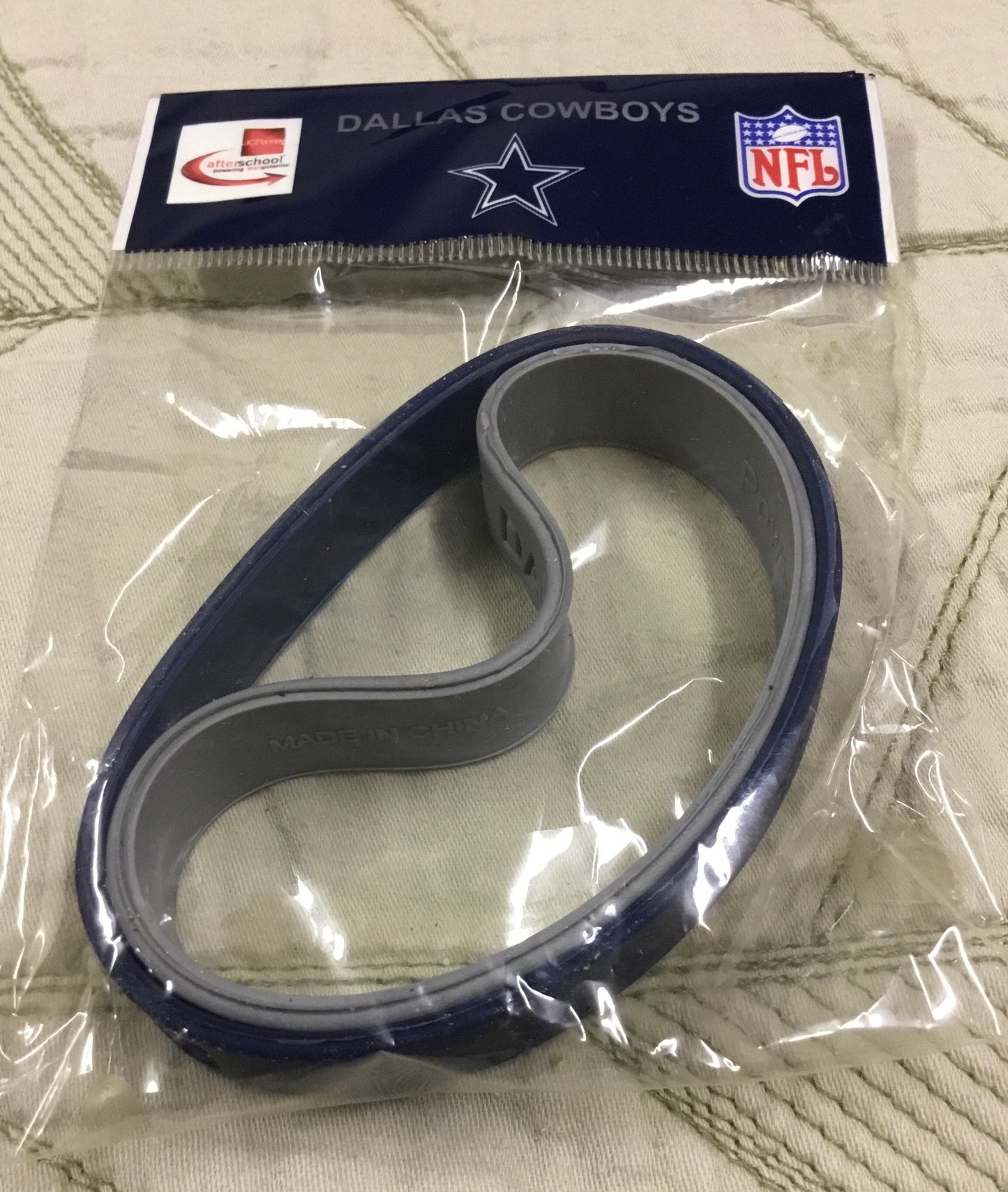 NFL Dallas Cowboys Rubber Wrist Band