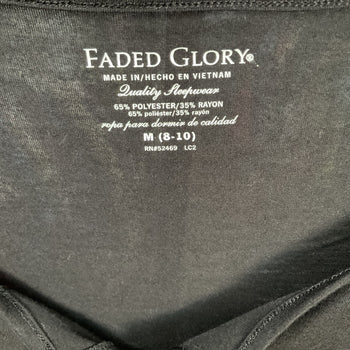 Faded Glory Basic  Long Sleeve Women’s Shirt Size M(8-10)