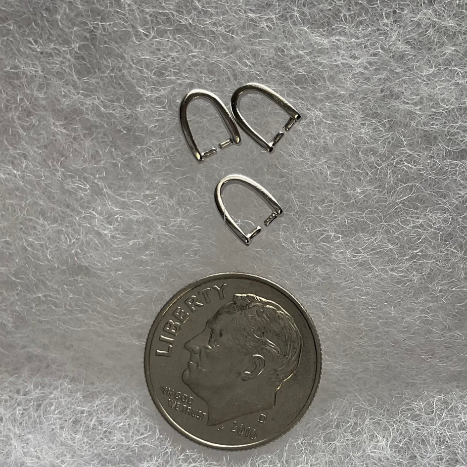 925 Sterling Silver Small Bails