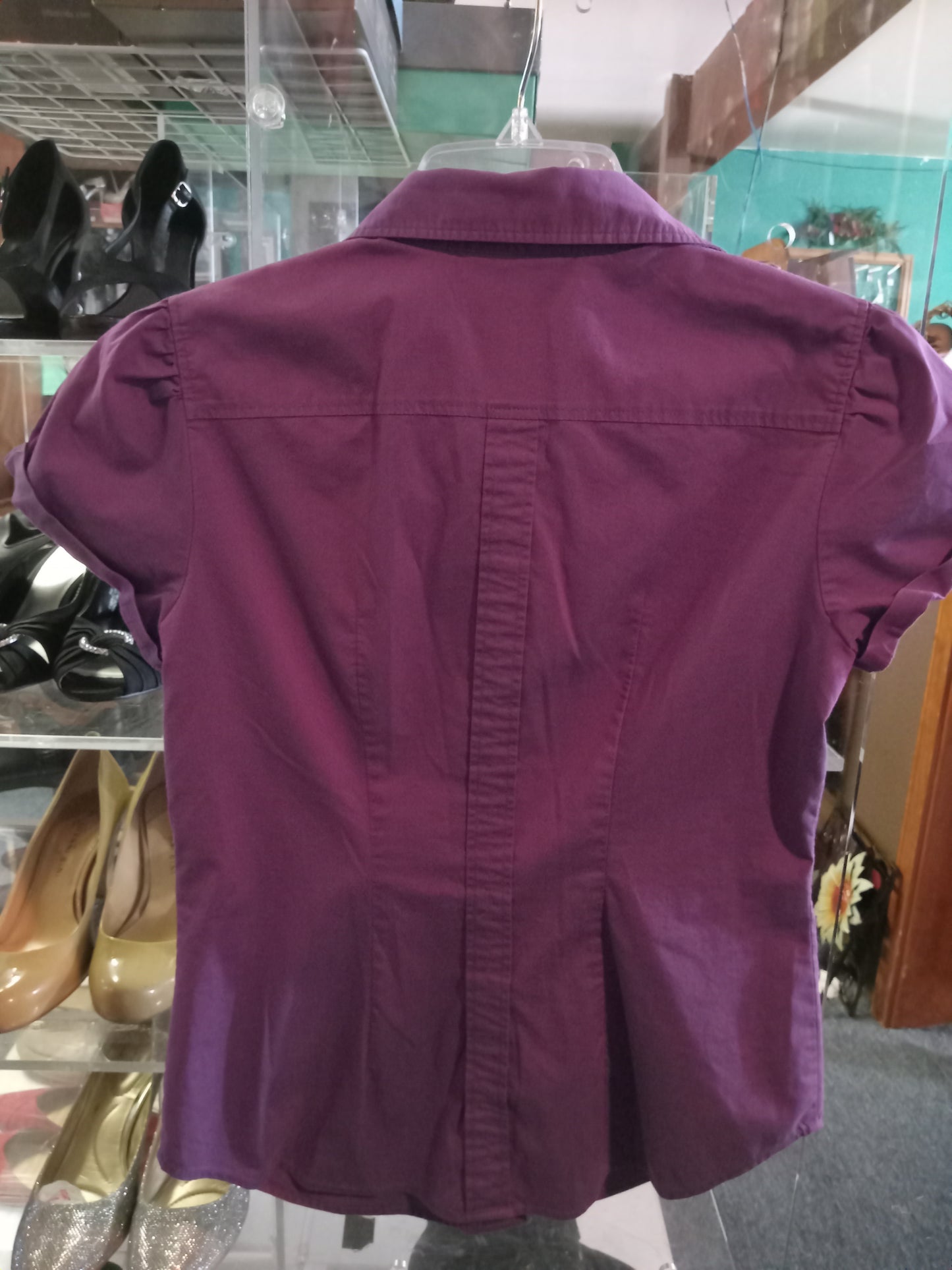 New York Company Purple/Blue Shirt Size XS