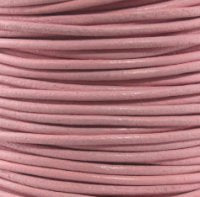 Round Leather Cord, 1.0mm, 5 Meter Pack
