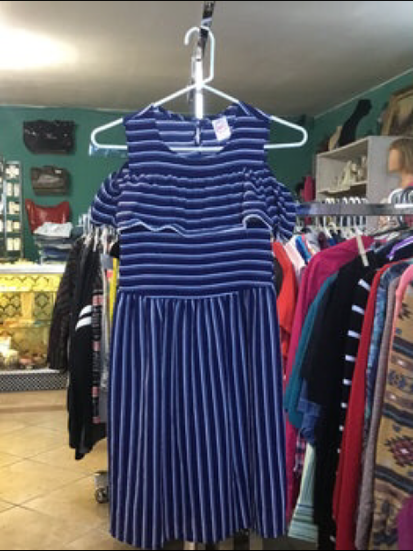 Wonder Nation Girls Striped Dress