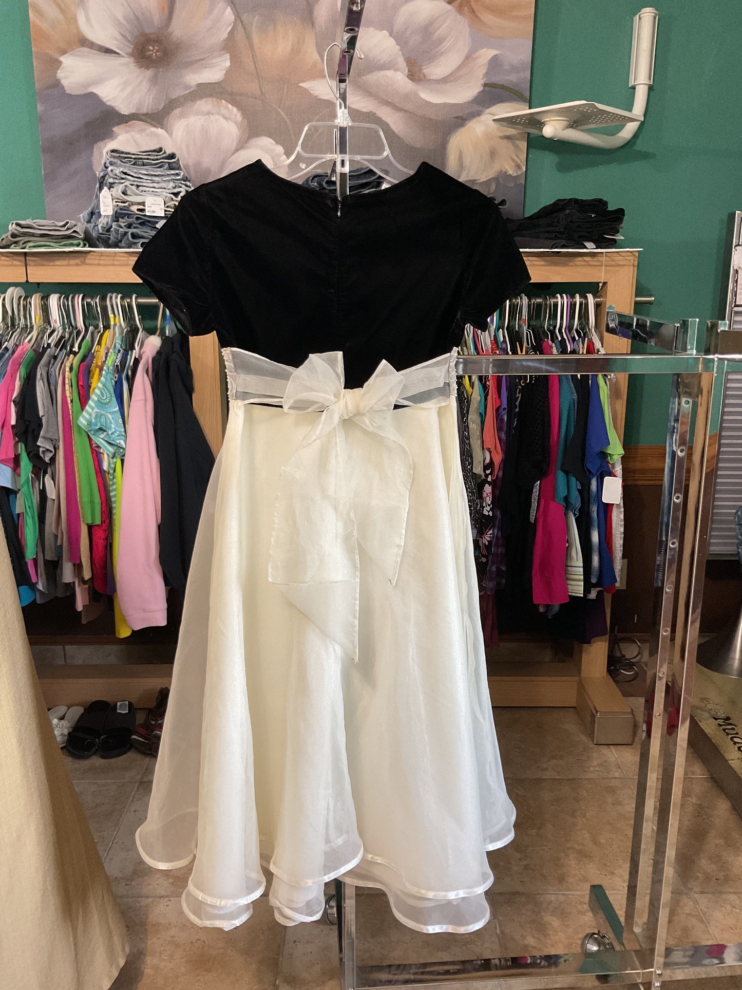 Bonnie Jean Chiffon Girls Evening Dress Size 14
