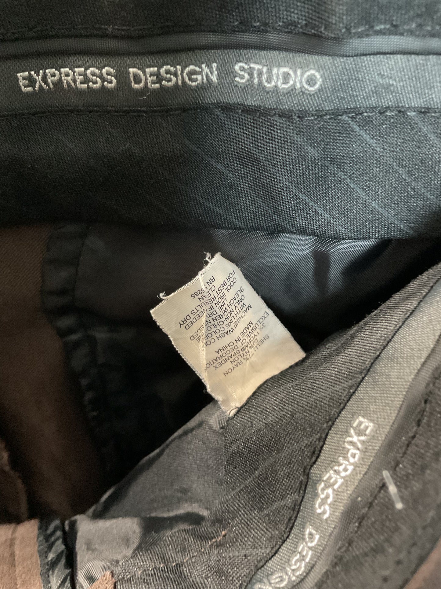 Express Designer Studio Editor Cut Basic Women’s Dress Pants Size 8