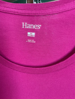 Hanes Basic Long Sleeve Women’s Shirt Size M