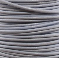 Round Leather Cord, 1.5mm, 2 Meter Pack